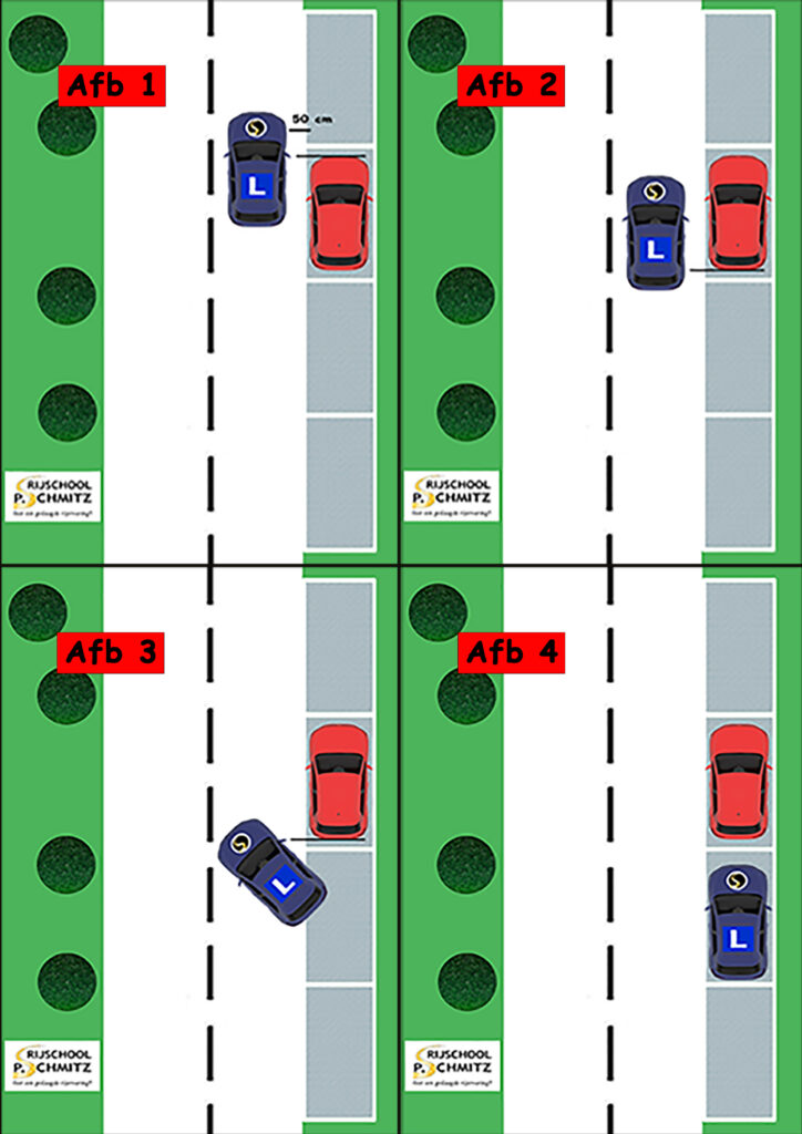 Achteruit fileparkeren